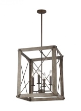 Generation-Designer 6526304EN-872 - Thornwood Medium Four Light Hall / Foyer