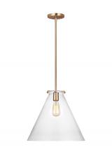 Generation-Designer 6592101EN7-848 - Kate One Light Cone Pendant