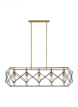 Generation-Designer 6634105-848 - Zarra Five Light Linear