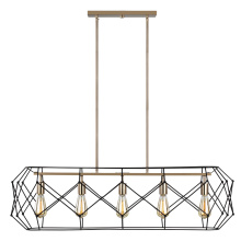 Generation-Designer 6634105-848 - Zarra Five Light Linear