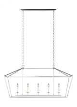 Generation-Designer 6692605EN-962 - Dianna Five Light Medium Linear Chandelier