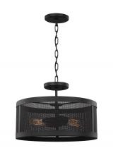 Generation-Designer 7728502EN7-12 - Two Light Semi-Flush Convertible Pendant
