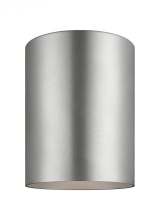Generation-Designer 7813897S-753 - Outdoor Cylinders Small LED Ceiling Flush Mount