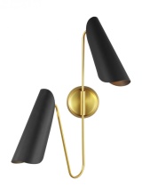 Generation-Designer AEW1002BBSMBK - Tresa Two Light Sconce