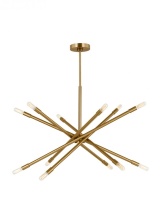 Generation-Designer CC16612BBS - Eastyn Modern 12-Light Indoor Dimmable Large Chandelier