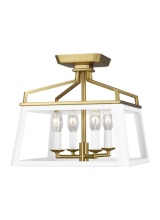 Generation-Designer CF1084MWTBBS - Carlow Flush Mount