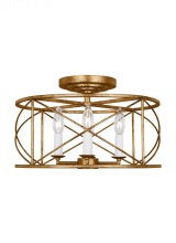 Generation-Designer CF1134ADB - Beatrix Medium Semi-Flush Mount