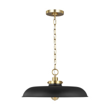 Generation-Designer CP1231MBKBBS - Wellfleet Medium Wide Pendant