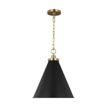 Generation-Designer CP1271MBKBBS - Wellfleet Medium Cone Pendant