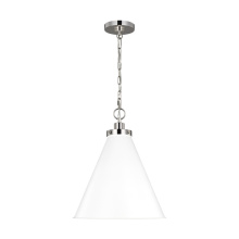Generation-Designer CP1271MWTPN - Wellfleet Medium Cone Pendant