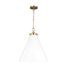 Generation-Designer CP1281MWTBBS - Wellfleet Large Cone Pendant