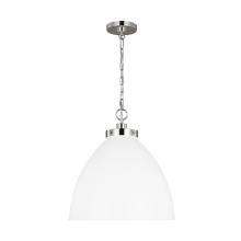 Generation-Designer CP1301MWTPN - Wellfleet Large Dome Pendant