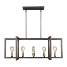 Generation-Designer F3147/5NWB - Finnegan Medium Linear Chandelier
