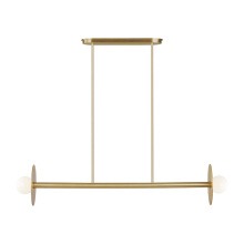 Generation-Designer KC1012BBS - Nodes Medium Linear Chandelier