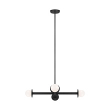 Generation-Designer KC1064MBK - Nodes Wide Chandelier