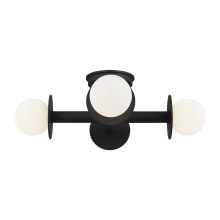 Generation-Designer KF1034MBK - Nodes Semi-Flush Mount