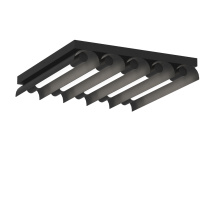 Generation-Designer KF1095MBK - Carson Five Light Flush Mount