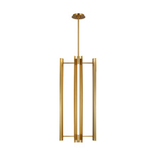 Generation-Designer KP1114BBS - Carson Four Light Tall Pendant