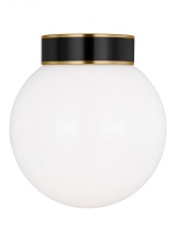 Generation-Designer KSF1051BBSGBK - Monroe Small Flush Mount
