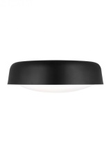 Generation-Designer KSF1102MBK - Draper Large Flush Mount