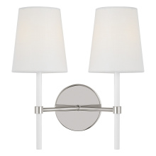 Generation-Designer KSW1102PNGW - Monroe Double Sconce