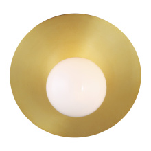Generation-Designer KW1041BBS - Nodes Large Angled Sconce