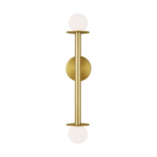 Generation-Designer KWL1012BBS - Nodes Double Sconce