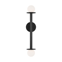 Generation-Designer KWL1012MBK - Nodes Double Sconce