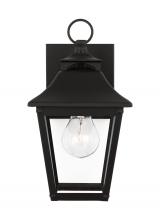 Generation-Designer OL14401TXB - Galena Traditional 1-Light Outdoor Exterior Extra Small Lantern Sconce Light