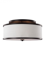 Generation-Designer SF339ORB - Lennon Medium Semi-Flush Mount