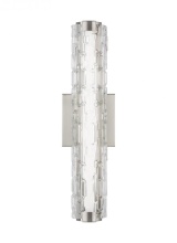 Generation-Designer WB1876SN-L1 - Cutler 18" Staggered Glass LED Sconce