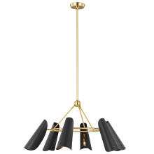 Generation-Designer AEC1036BBSMBK - Tresa Six Light Chandelier
