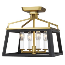 Generation-Designer CF1084MBKBBS - Carlow Flush Mount