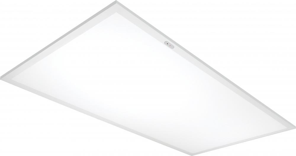 LED Emergency Flat Panel Fixture; 40 Watt; 2ft x 4ft; 3500K