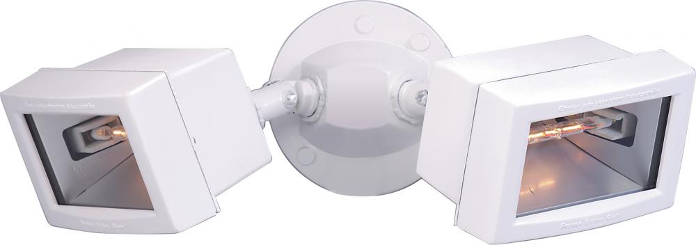 2 Light - 15" - Flood Light, Exterior - Twin Mini Halogen