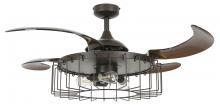 Beacon Fans 51104001 - Fanaway Sheridan 48-inch Oil Rubbed Bronze AC Ceiling Fan with Light