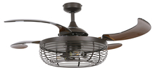 Beacon Fans 51105001 - Fanaway Carbondale 48-inch Oil Rubbed Bronze and Amber Ceiling Fan with Light