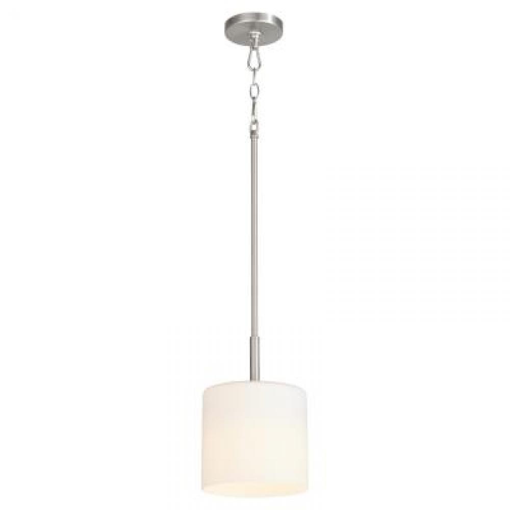 RUTHERFORD 1 LIGHT PENDANT - SATIN NICKEL