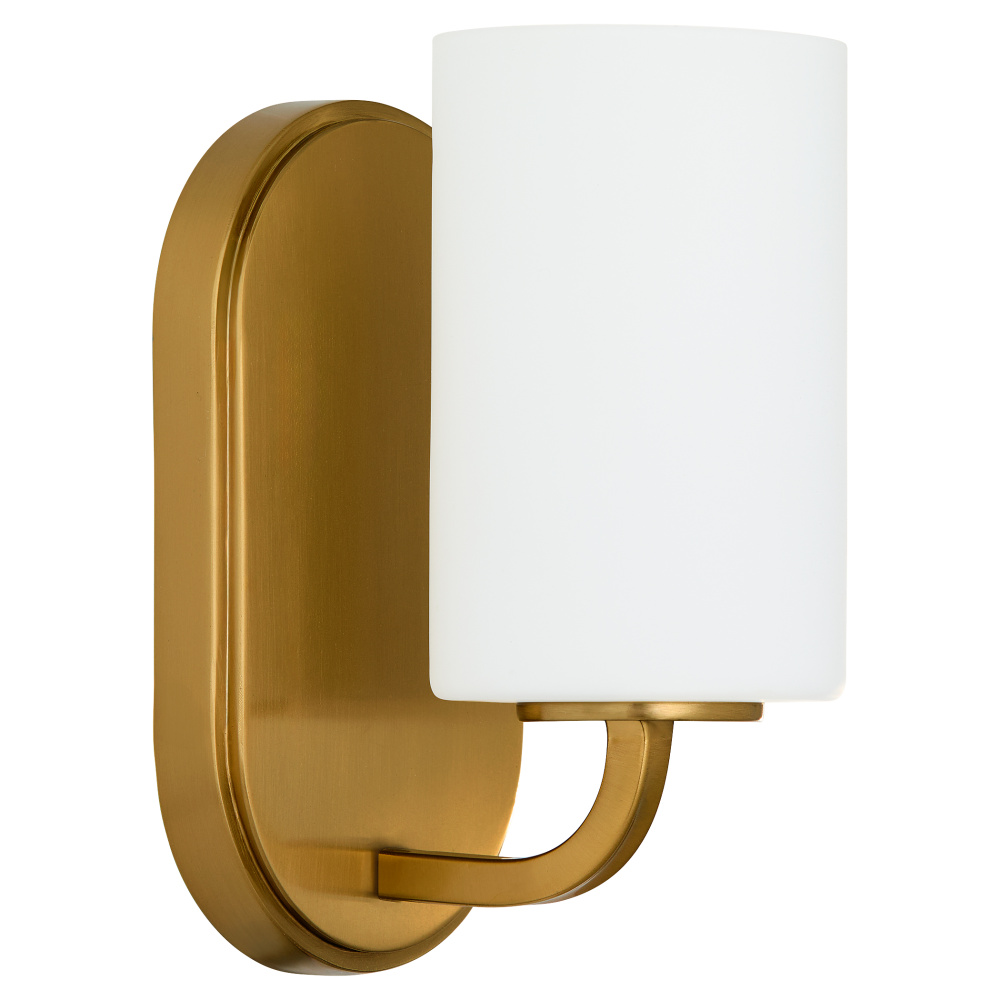 RUTHERFORD 1 LIGHT WALL MOUNT - BRUSHED BRASS