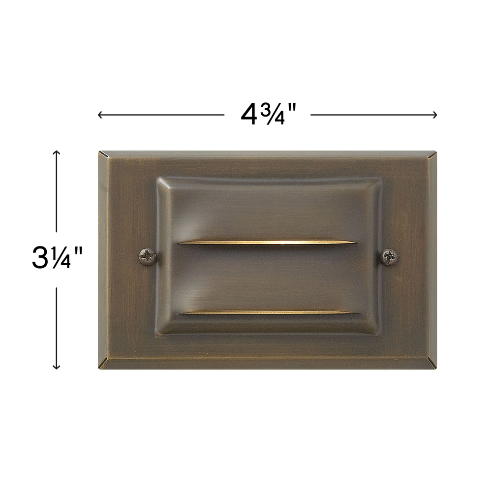 12V Horizontal LED Deck Sconce