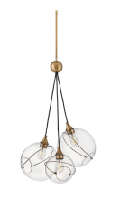 Hinkley 30304HBR - Large Three Light Pendant
